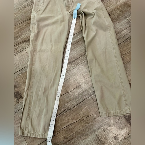 Carhartt Men’s Khaki Work Pants 38x36 Cotton Utility Pants - Picture 4 of 6